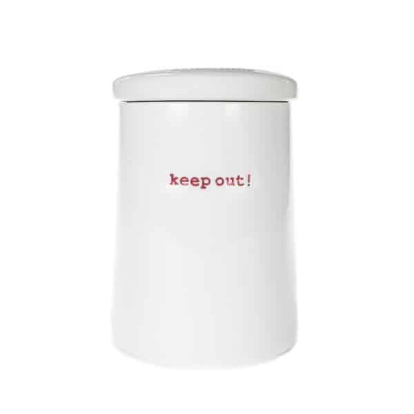  Keith Brymer Jones Keep Out Storage Jar